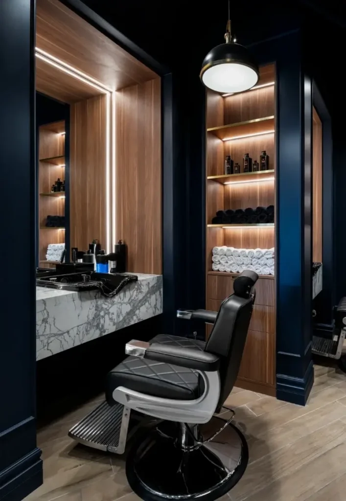 Interior commercial build-out at Duke's Castle